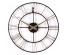 Часы настенные СН 4022 - 002 из металла, d=40 см, черный с бронзой "Лофт 2" (5)