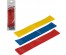 Набор эластичных лент для фитнеса, 3 шт. в уп: желтый, синий, красный