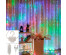 Гирлянда-штора Огонек OG-LDG23 LED Мультицвет с крючками (3х3м, 300 ламп, 220В)
