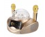Караоке система SD-308 золото (20Вт, цветомузыка BT/FM/USB/TF, аккум, 2 беспр микр)