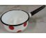 Ковш Стальэмаль 1.5л  Красный горох С2008*79 (15/уп)Посуда эмалированная оптом Сталь Эмаль. Эмалированные кастрюли оптом.