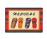 Коврик Spongy Тапочки 40х60 см, чёрный, SUNSTEPшой каталог ковриков оптом со склада в Новосибирске. Коврики оптом с доставкой по Дальнему Востоку.