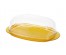 Масленка КРИСТАЛЛ желтый прозрачный  1126Мжел (24/уп)я СВЧ в Новосибирске большой ассортимент. Посуда со склада для микроволновки купить в Новосибирске.