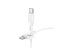 Кабель Type-С - Type-C Borofone BX91 белый (60W, 1м) силикон