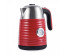 Чайник BQ-KT1723SW Сталь-Красный (1.7л, 2200W, термометр, бесшовная колба, двойн стенки)