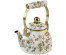 Чайник ZEIDAN эмалированный 1,3 л  Z-4505 Bouquet, подходит для индукции (Турция)
