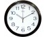 Часы настенные СН 6026 - BLACK Черные круглые (30х30)астенные часы оптом с доставкой по Дальнему Востоку. Настенные часы оптом со склада в Новосибирске.