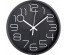 Часы настенные MAX-CL311 чёрные (диаметр 30см, круглые)