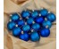 Набор шаров пластик d-5 см, 16 шт "Звёздная ночь" синий 3505633