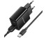 Блок пит USB сетевой  BOROFONE BA53A + кабель TypeC Чёрный (2USB, 5B,2100mA)