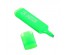 Маркер-выделитель зеленый, плоский корпус, скошенный наконечник, линия 4мм 12шт/уп