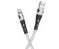 Кабель USB - TYPE C  HOCO U105 Treasure 1.2 метра, 3A, ПВХ, серебристый