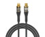 Кабель Type-С - 8pin (iOS Lighting) BY Space Cable Techno, 1 м, 2.4А, Быстрая зарядка 22W, черный