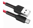 Кабель USB - TYPE C F181, red, 1м, 2,4А,нейлон пакет Defender