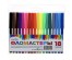 Фломастеры ClipStudio 18 цветов, с цветным вент.колпачком, пластик, в ПВХ пенале