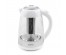 Чайник MARTA MT-4607 стекло, белый (2200W, 1,8л, сенсорн, стал фильтр для завар, поддержка темпер)