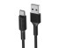 Кабель USB - TYPE C  BOROFONE BX1 EzSync  1 метр, 2A, ПВХ, чёрный