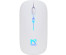 Мышь Defender беспр Touch MM-997 бел,2.4ГГц+BT,RGB,400 mAh,бесшумн