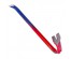 Гвоздодер с сине-красной ручкой, 30смРучной инструмент оптом. Ручной инструмент оптом со склада в Новосибирске. Ручной инструмент оптом.