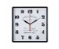 Часы настенные СН 3028 - 004 черный "Кафе в Марселе" квадратные (30х30) (10)астенные часы оптом с доставкой по Дальнему Востоку. Настенные часы оптом со склада в Новосибирске.